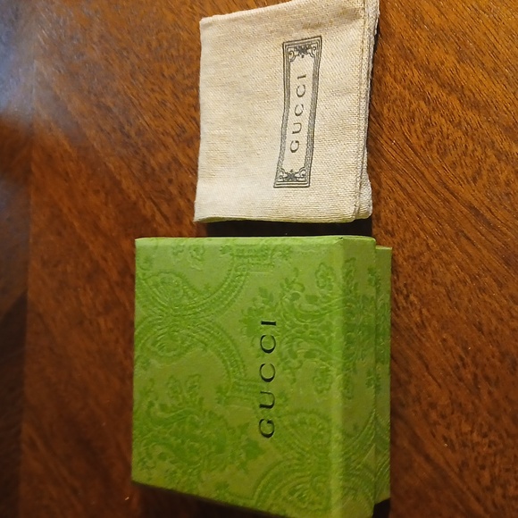 NEW AUTHENTIC GUCCI .925 STERLING SILVER GG LOOP EARRINGS - Picture 8 of 8